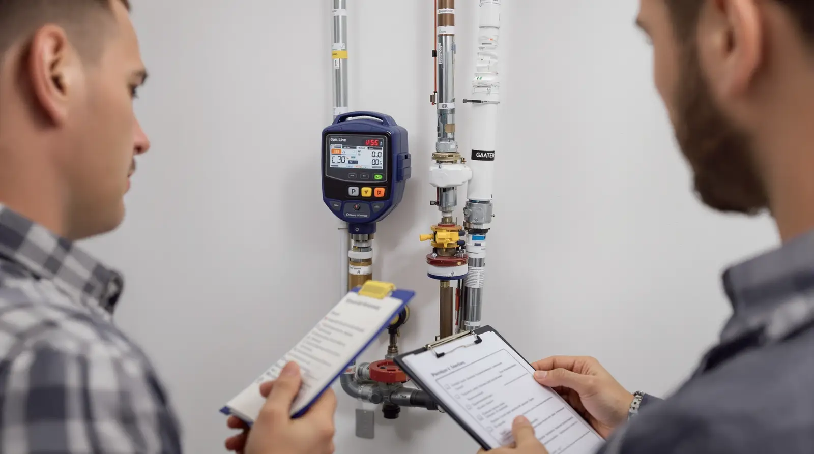 Preparing for a gas line inspection in Chicago